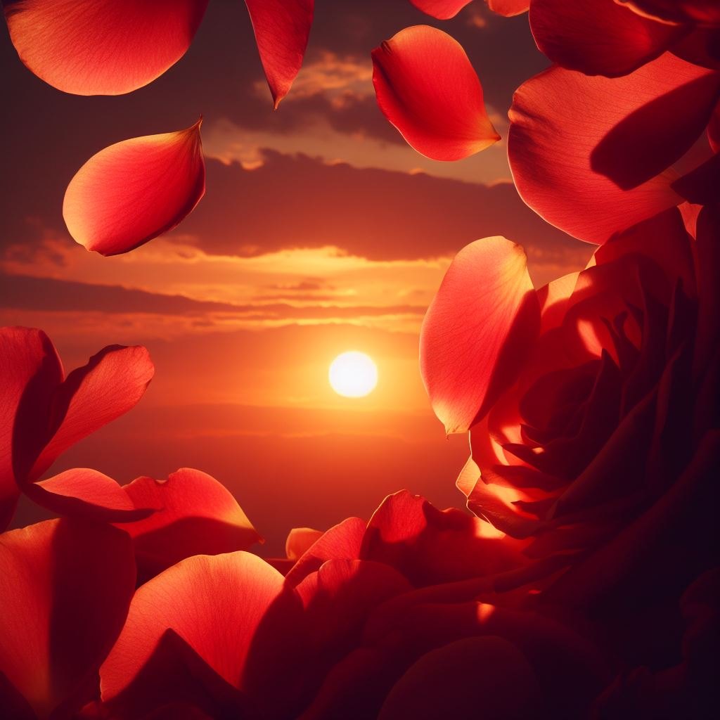Pétalos de rosas