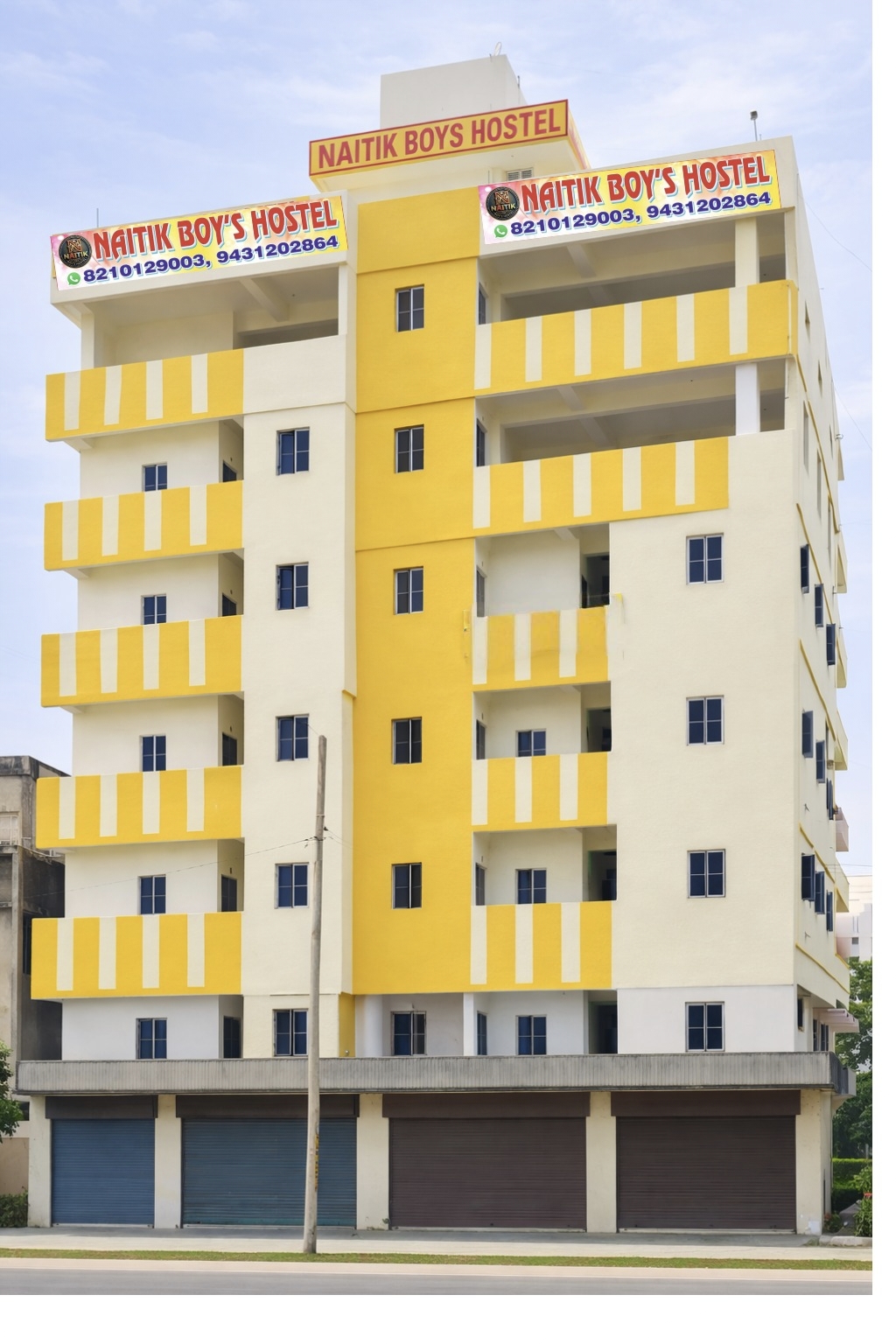 Naitik Boy's Hostel Outer Building Layout Framework