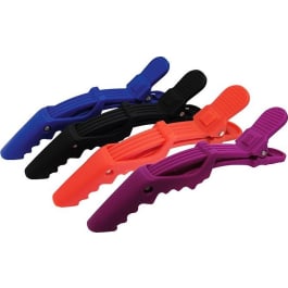 Efalock Shark Clips Black - 6 Pcs