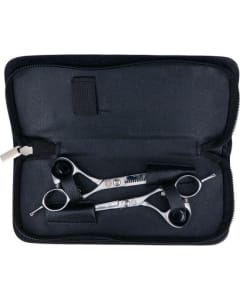 Eurostil Flash Case 2 Cutting And Sculpting Scissors 5.5"