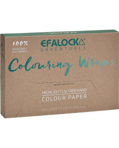 Efalock Greentools Coloring Wraps 11x16 cm 500 Sheets