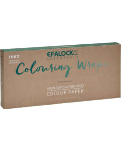Efalock Greentools Coloring Wraps 11 x 24 cm 500 Sheets