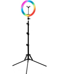 Gabbiano GLOW Ring Light Ø26 Cm RGB Bsc With Tripod 10W