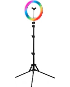 Gabbiano GLOW Ring Light Ø33 Cm RGB Bsc With Tripod 10W