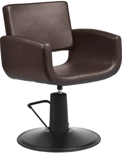 Gabbiano Mataro Hairdressing Chair - Brown