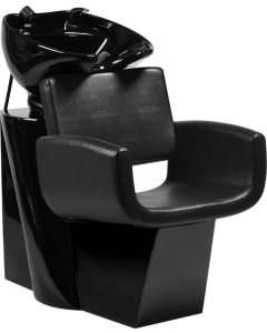 Gabbiano Hairdressing Wash Unit Mataro - Black