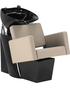 Gabbiano Vitoria Hairdressing Wash Unit - Grey Beige