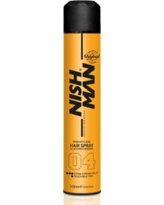Nishman Hairspray 04 Extra Strong - 400 ml