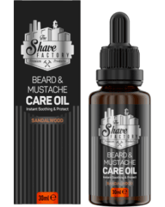 The Shave Factory Sandalwood Beard Oil 30 ml