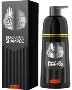 The Shave Factory Black Hair Shampoo 400 ml