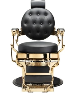 Hairway Barber Chair "Romeo" Gold Black
