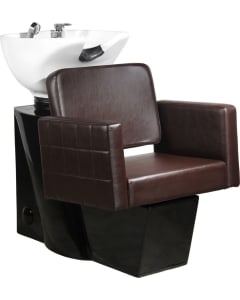 Gabbiano Ankara Brown Hair Wash Unit