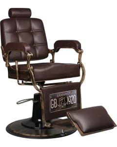 Gabbiano Barber Chair Boss Brown