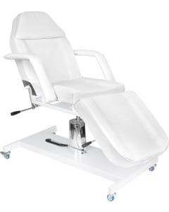 Gabbiano Cosmetic Chair Hydralic Basic 210 White On Wheels