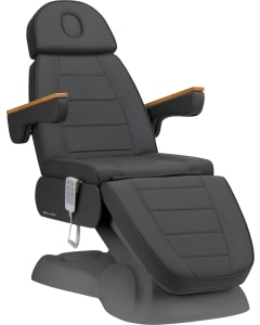 Gabbiano Electric Cosmetic Chair Sillon Lux 273b 3 Actuators Gray With Gray Base