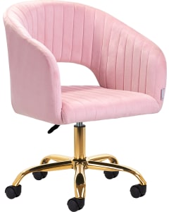 Gabbiano 4Rico Swivel Chair QS-OF212G Pink