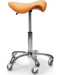 Bravehead Saddle Stool 360 Orange