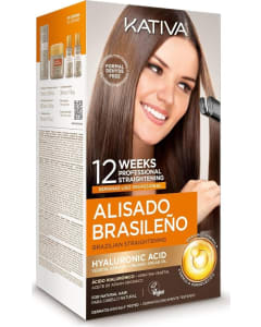 Kativa Alisado Brasileno Straightening Kit 225 ml