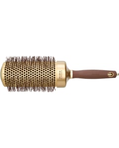 Olivia Garden XL Expert Blowout Speed Wavy Bristles Gold & Brown 65 mm