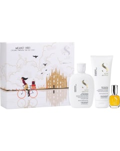 Alfaparf Milano Holiday Kit Set Semi di Lino Diamond 465 ml