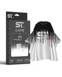 Supreme Trimmer ST Premium Barber Cape - Black Drip