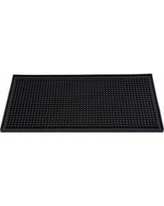 Supreme Trimmer Rectangular Bar Mat – Plain Black