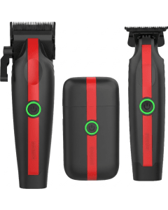 COCCO Veloce Lite Combo Set Black Red Stripe