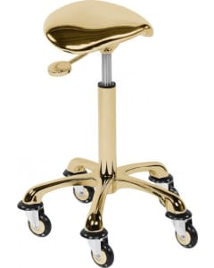 Sibel Cutting Stool Eccentric Gold
