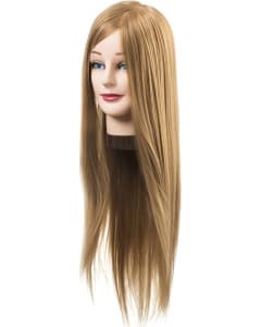 Eurostil Training Head 100% Synthetic Hair 55-60 cm