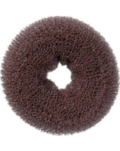 Comair Hair Donut Round, Brown 9 cm 10 gr