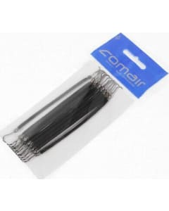 Comair Elastic Bands With Hooks 10 cm - 12 Pcs (U)