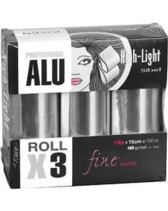 Sibel Set With 3 Rolls Aluminum Foil 15 cm x 100 m - 12 my