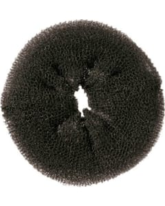 Comair Hair Donut Round, Black, 11 cm 12 gr