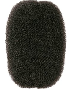 Comair Hair Donut Round, Black, 7 x 11 cm 14 gr