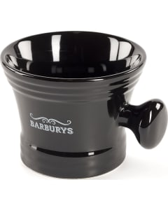 Barburys Garibaldi Porcelain Shaving Mug Black