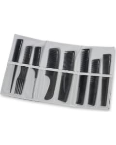 Sibel - Carbon Line Set Of Combs 8pcs