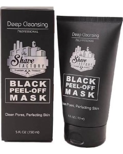 The Shave Factory Deep Cleansing Black Peel-Off Face Mask 150ml