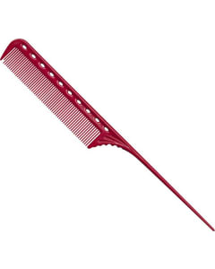 YS Park Tail Comb No. 101 Red - 216 mm (U)
