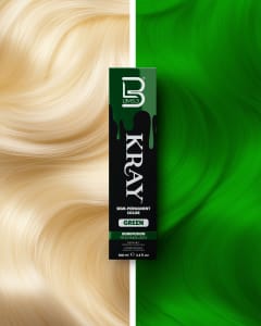 L3VEL3 Kray Green Semi Permanent Color Tube 100 ml