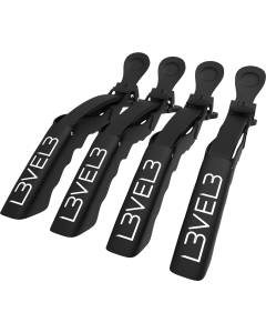 L3VEL3 Hair Croc Clips 4 Pack