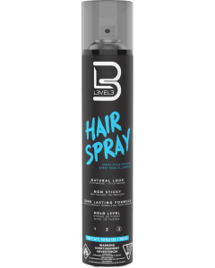 L3VEL3 - Strong Hold Hairspray 400 ml