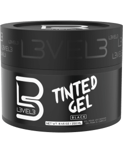 L3VEL3 - Tinted Hair Gel Black Color 250 ml