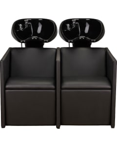 Ayala Luna Sofa Backwash Black