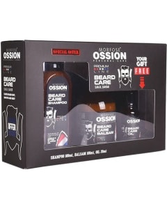 Morfose Ossion Beard Care 3 Pcs Set Shampoo + Balsam + Oil Gift Bag 220 ml