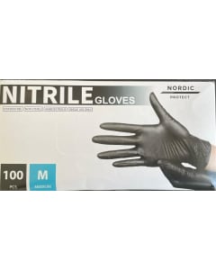 Nordic Protect Nitrile Gloves M pow.-free 100 pcs