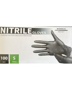 Nordic Protect Nitrile Gloves S pow.-free 100 Pcs