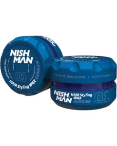 Nishman Hair Styling Wax No.01 Gumgum - 150 ml