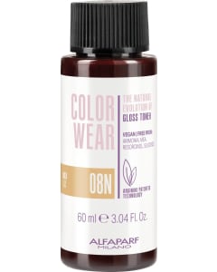 Alfaparf Milano Color Wear Gloss Toner 08N Soft Light Natural Blonde - 60 ml