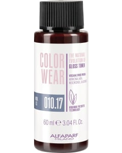 Alfaparf Milano Color Wear Gloss Toner 010.17 Soft Lightest Ash Matte Blonde - 60 ml