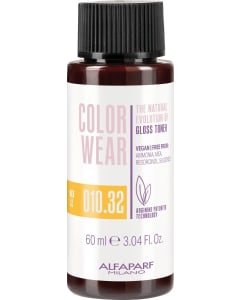 Alfaparf Milano Color Wear Gloss Toner 010.32 Soft Lightest Golden Violet Blonde - 60 ml
